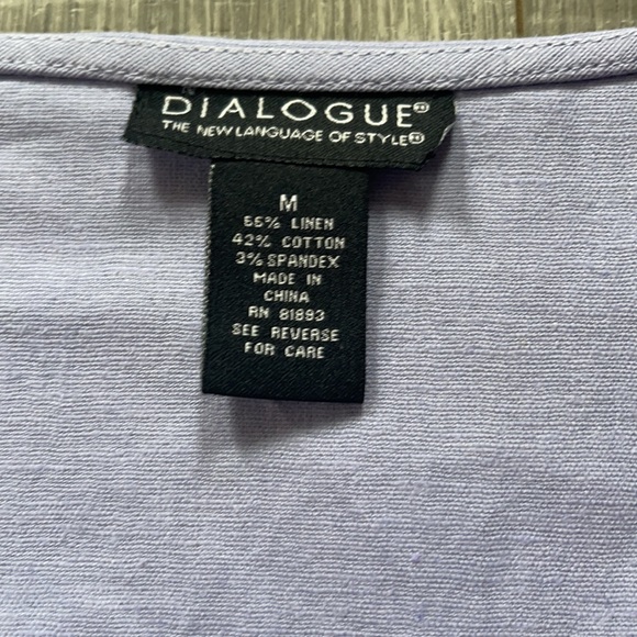 Vintage Linen Top - Picture 2 of 3